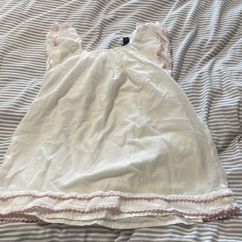 White and pink Polo Ralph Lauren dress